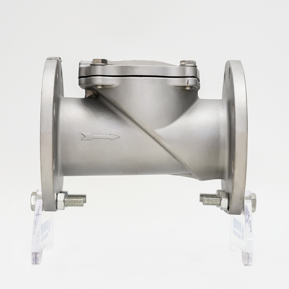 Injap pemeriksaan cakera getah keluli tahan karat H44x-16p